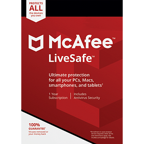 McAfee Total Protection 2019 (1YR, 1 PC/Mac)